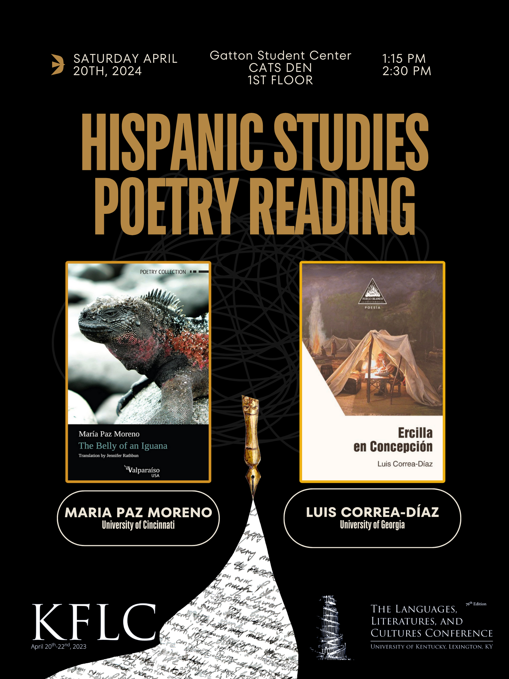 Hispanic Studies Poetry Reading