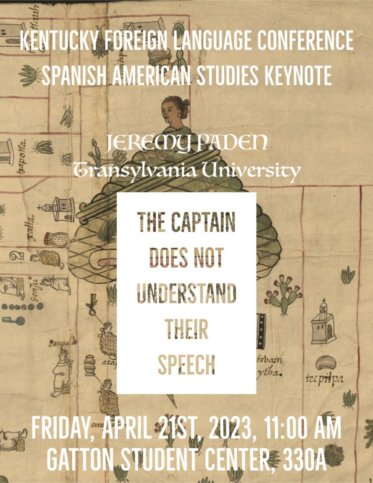 Jeremy Paden Spanish American Studies Keynote